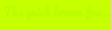 Image with Font Color B7FC00 and Background Color C5FF00